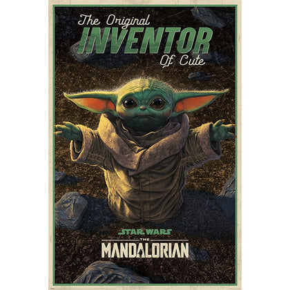 Star Wars The Mandalorian Inventor of Cute Poster Image 1