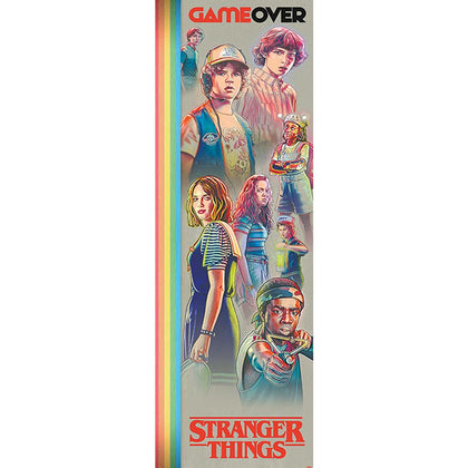 Stranger Things Game Over Door Poster Image 1