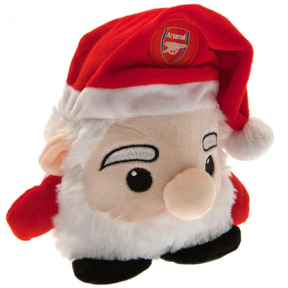 Arsenal FC Christmas Santa Soft Toy Image 1