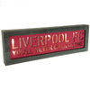 Liverpool FC Light Up Wooden Sign Image 3