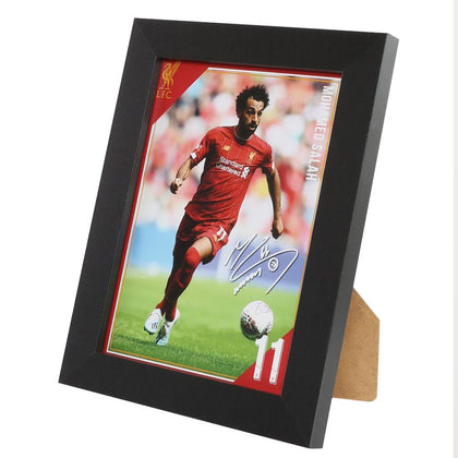 Liverpool FC Framed Salah Picture Image 1