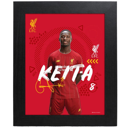 Liverpool FC Framed Keita Picture Image 1