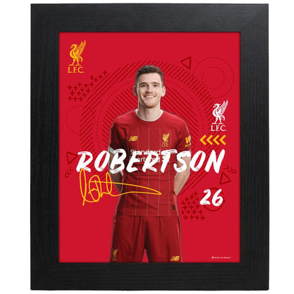 Liverpool FC Framed Robertson Picture Image 1