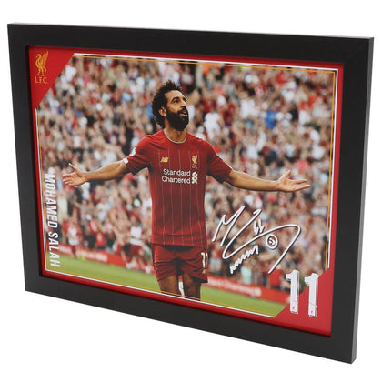 Liverpool FC Framed Salah Picture Image 1
