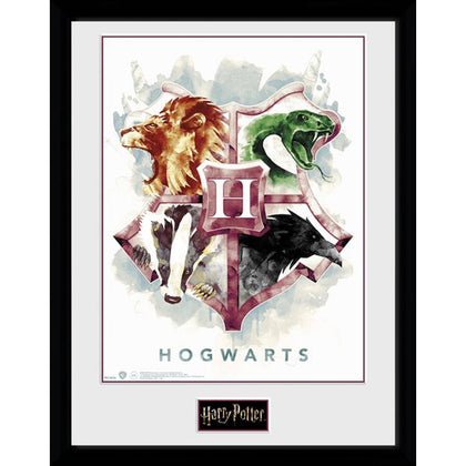 Harry Potter Framed Water Colour Picture Image 1