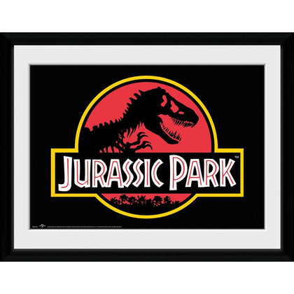 Jurassic Park Framed Logo Picture Image 1