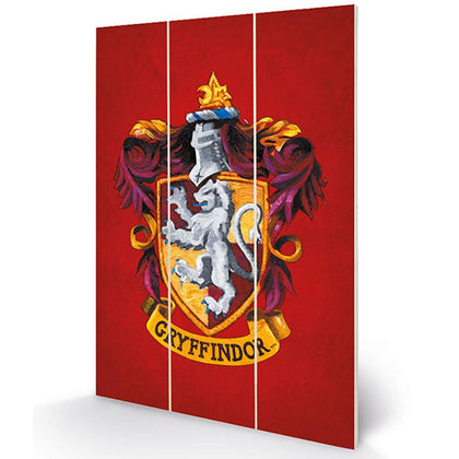 Harry Potter Gryffindor Wood Print Image 1