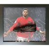 Manchester United FC Framed Rashford Signed Boot Image 1