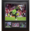 Manchester United FC Framed Schmeichel Signed Print Image 1