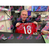 Manchester United FC Framed Scholes Signed Shirt Image 2