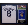 Tottenham Hotspur FC Framed Gascoigne Signed Shirt Image 1