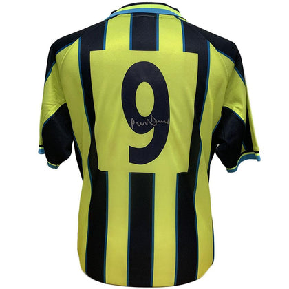 Manchester City FC Dickov Signed Shirt Image 1