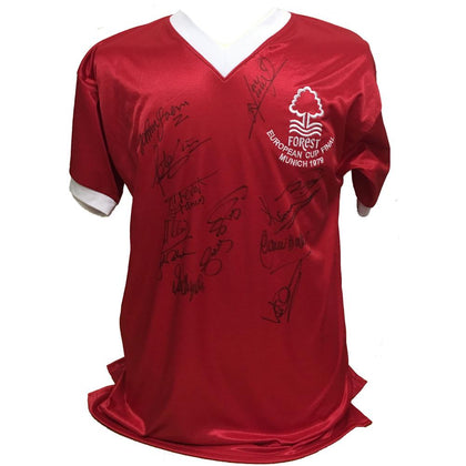 Nottingham Forest FC 1979 European Cup Final Signed Shirt Image 1