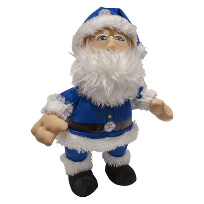 Leicester City FC Christmas Plush Santa Soft Toy Image 1