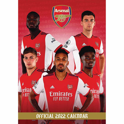 Arsenal FC 2022 Calendar Image 1
