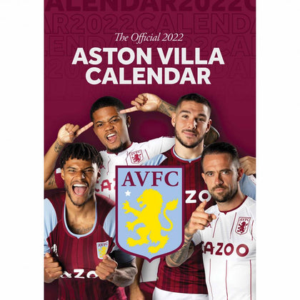 Aston Villa FC 2022 Calendar Image 1