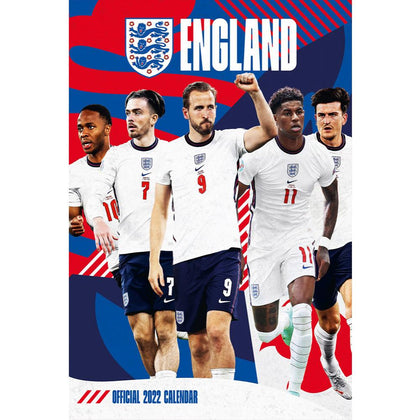 England 2022 Calendar Image 1