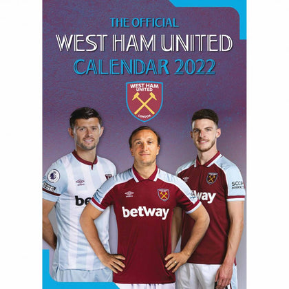 West Ham United FC 2022 Calendar Image 1