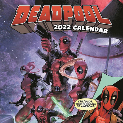Deadpool 2022 Calendar Image 1