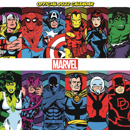Marvel Comics 2022 Calendar Image 1