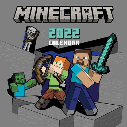 Minecraft 2022 Calendar Image 1