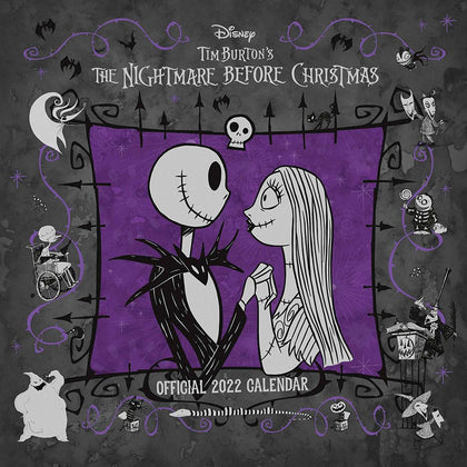 Nightmare Before Christmas 2022 Calendar Image 1