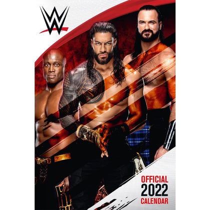 WWE Men 2022 Calendar Image 1