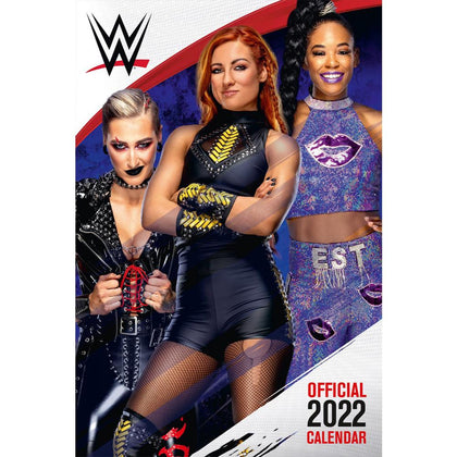 WWE Women 2022 Calendar Image 1