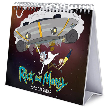 Rick And Morty 2022 Desktop Calendar Image 1