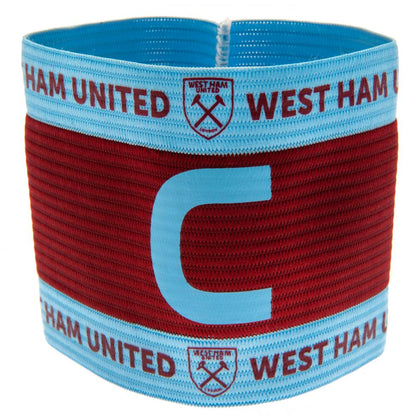 West Ham United FC Captains Arm Band Image 1
