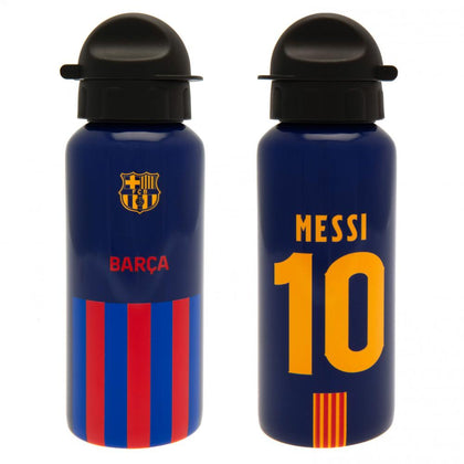 FC Barcelona Messi Aluminium Drinks Bottle Image 1