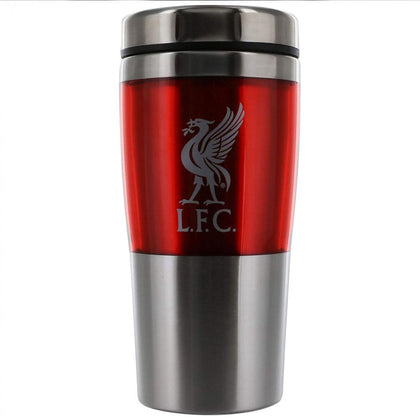 Liverpool FC Metal Travel Mug Image 1