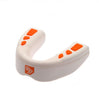 Shock Doctor Youths White-Orange Ultra Rugby Mouthguard Image 2