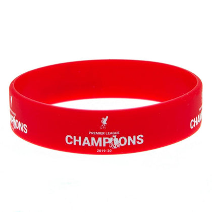 Liverpool FC Premier League Champions Silicone Wristband Image 1