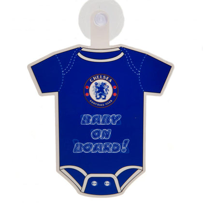 Chelsea FC Baby On Board Car Decoration Image 1