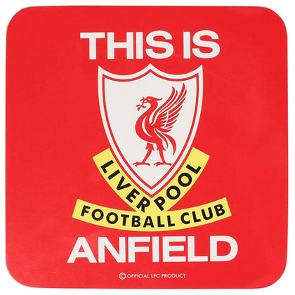 Liverpool FC Large Single Coaster Image 1