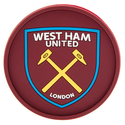 West Ham United FC Silicone Coaster Image 1