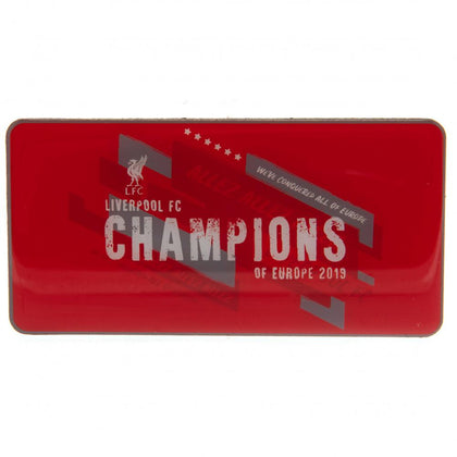 Liverpool FC Champions Of Europe Fridge Magnet Image 1