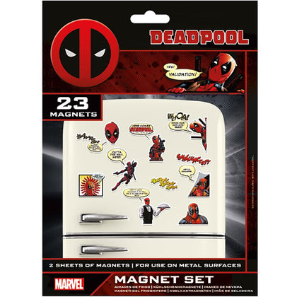 Deadpool Fridge Magnet Set Image 1