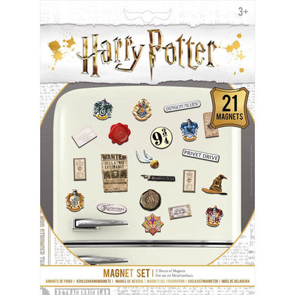 Harry Potter Fridge Magnet Set Image 1