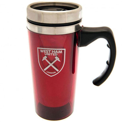 West Ham United FC Handled Travel Mug Image 1