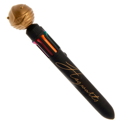 Harry Potter Golden Snitch Multi Coloured Pen Image 1