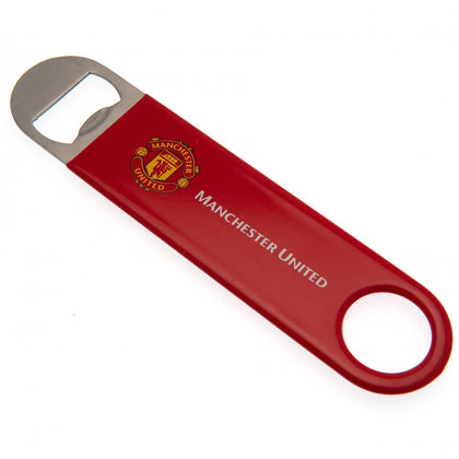 Manchester United FC Bottle Opener Bar Blade Magnet Image 1