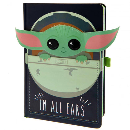 Star Wars The Mandalorian Im All Ears Premium Notebook Image 1