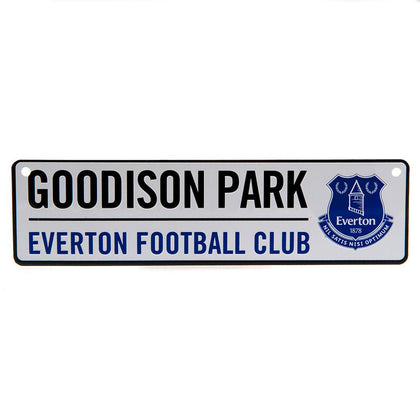 Everton FC Metal Window Sign Image 1