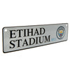 Manchester City FC Metal Window Sign Image 2
