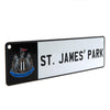 Newcastle United FC Metal Window Sign Image 2