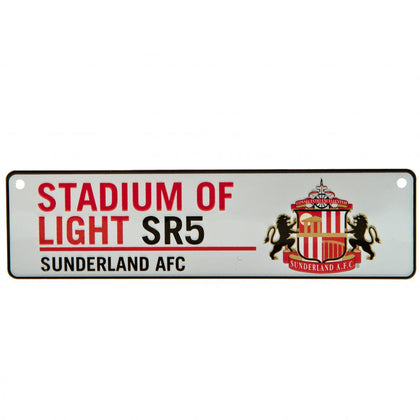 Sunderland AFC Metal Window Sign Image 1
