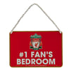 Liverpool FC No1 Fan Metal Bedroom Sign Image 2