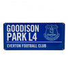 Everton FC Metal Street Sign Image 2